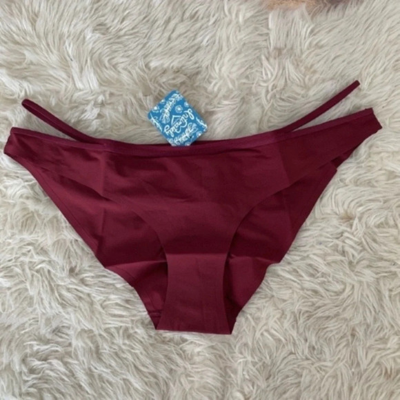 Free People merlot Zoey bikini panty XS New With Tags - Picture 3 of 6